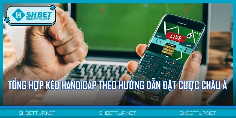 Tổng hợp kèo Handicap theo hướng dẫn đặt cược châu Á