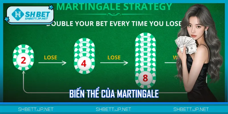 Các biến thể của chiến thuật chơi Baccarat bằng Martingale