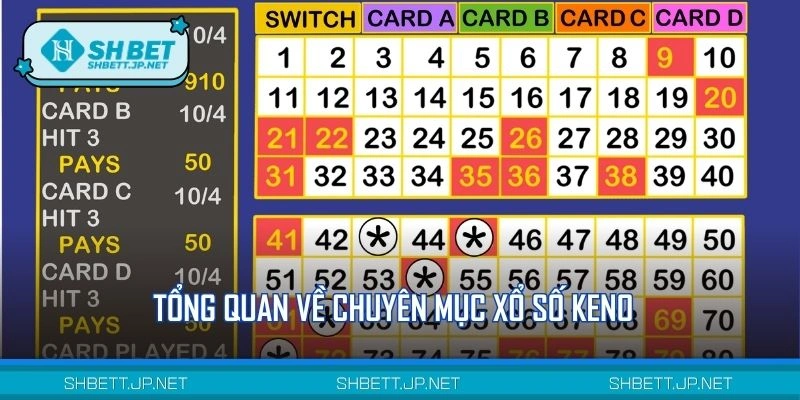 Khái quát sơ lược về hình thức Keno